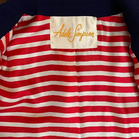 RARE 1950s Adele Simpson Jacket and Dress Set - Picture 12 of 15